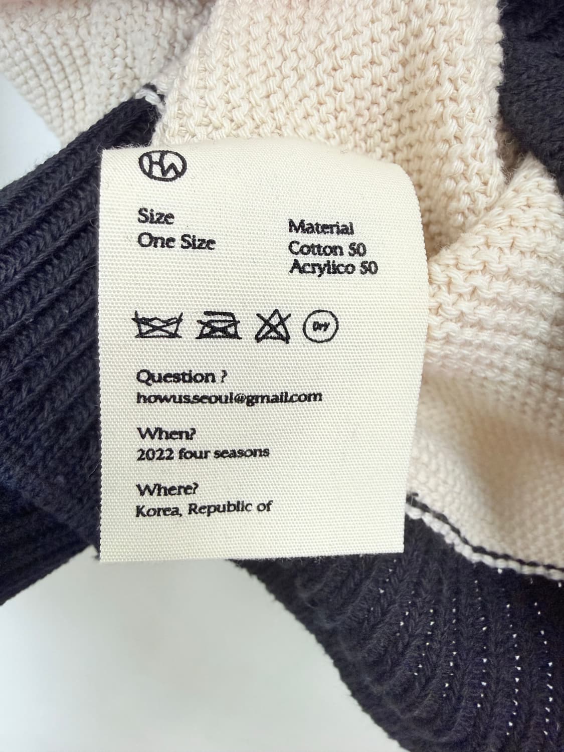 호와스 벤 하프 니트 상품이미지8