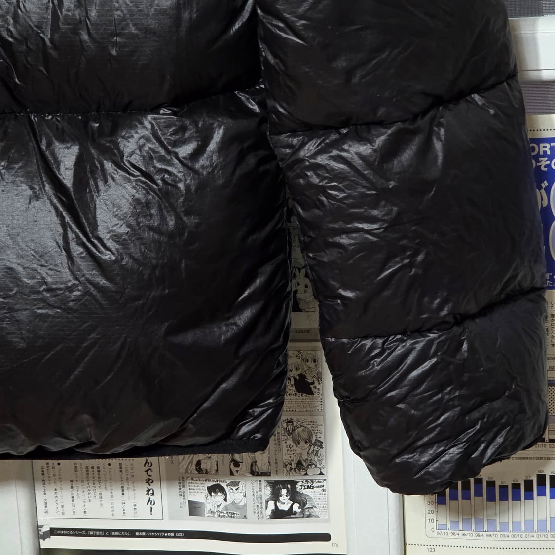 푸마 블랙 덕다운 패딩 상품이미지7