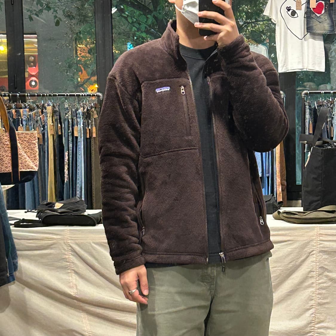 L) 파타고니아 R1 플리스 집업 자켓 상품이미지9