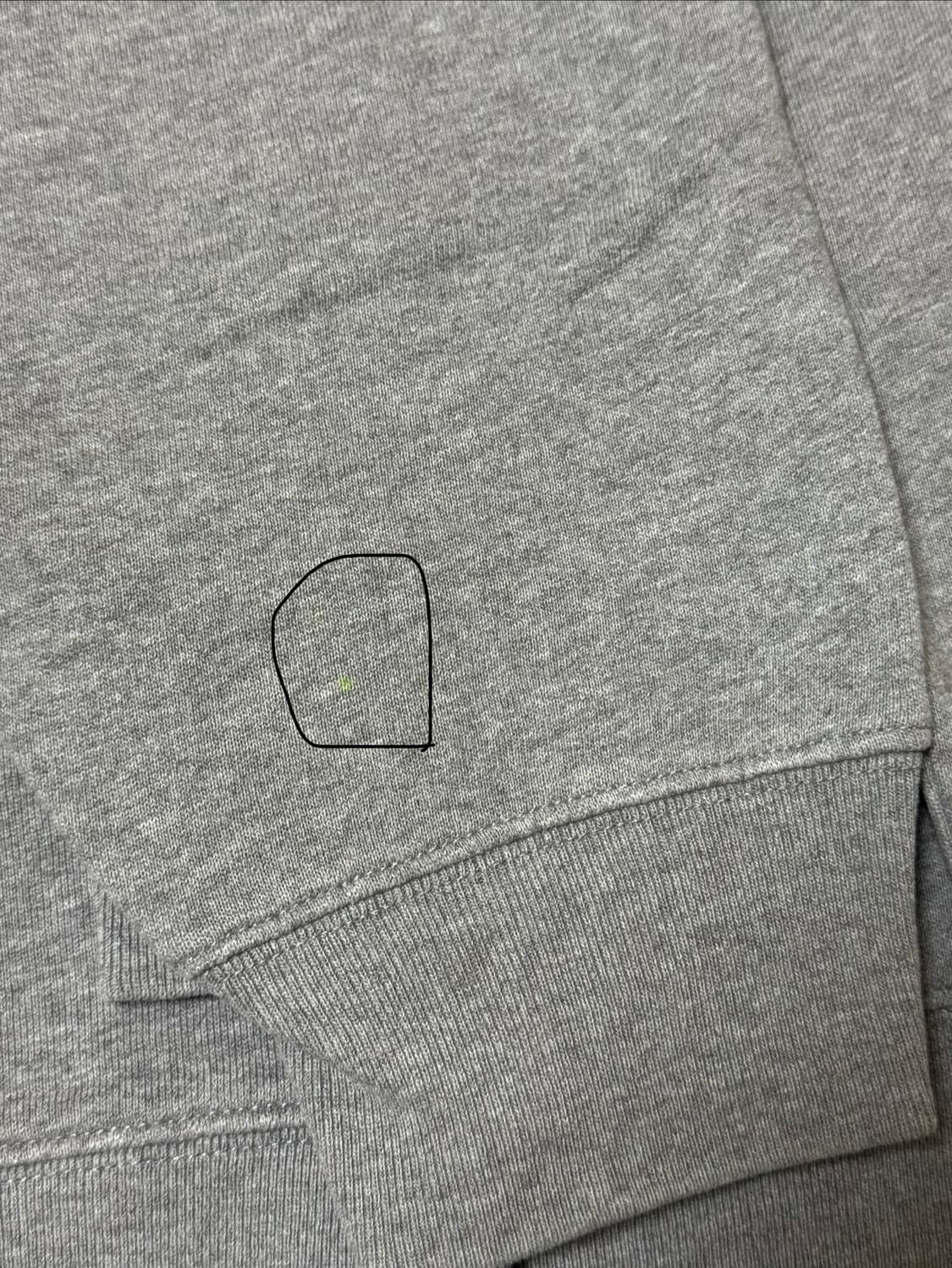 아크네스튜디오 포바 스웻셔츠 그레이 M 상품이미지5