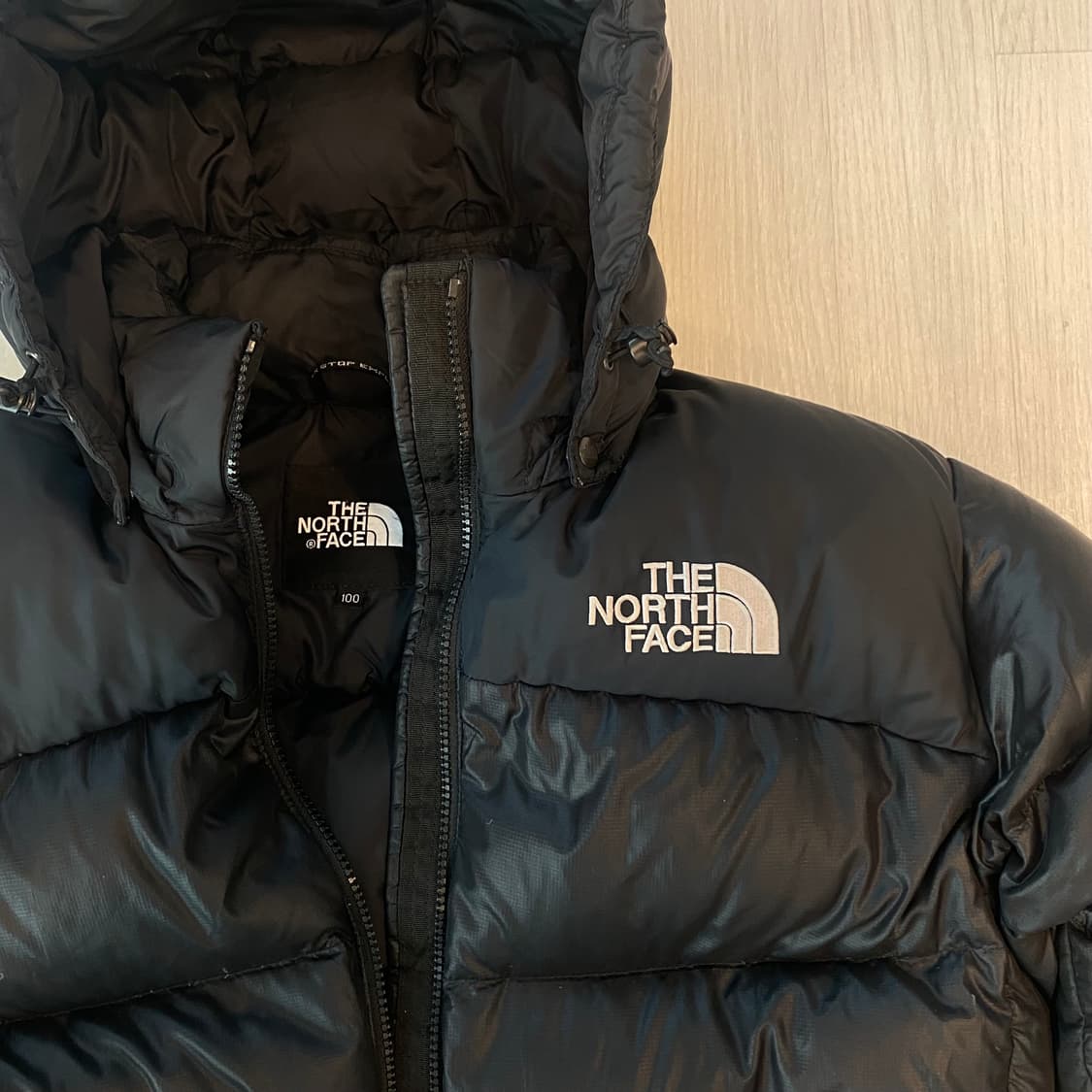 노스페이스 700 눕시 필파워 구스다운 블랙 L 상품이미지4