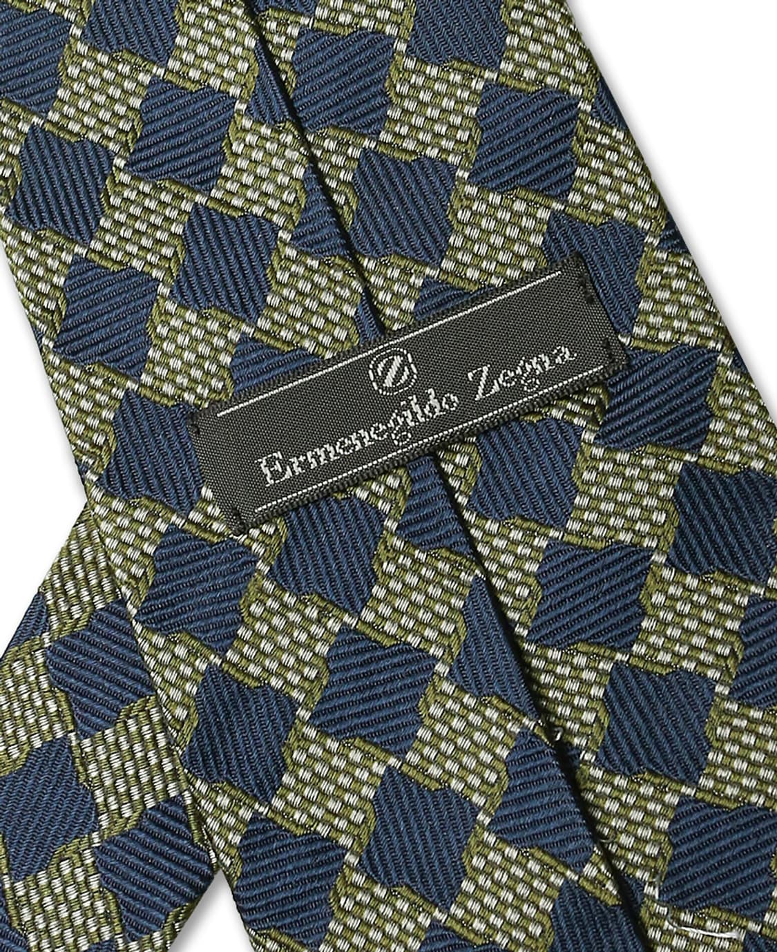 에르메네질도 제냐 [Ermenegildo Zegna] 스퀘어 실크 타이 상품이미지4