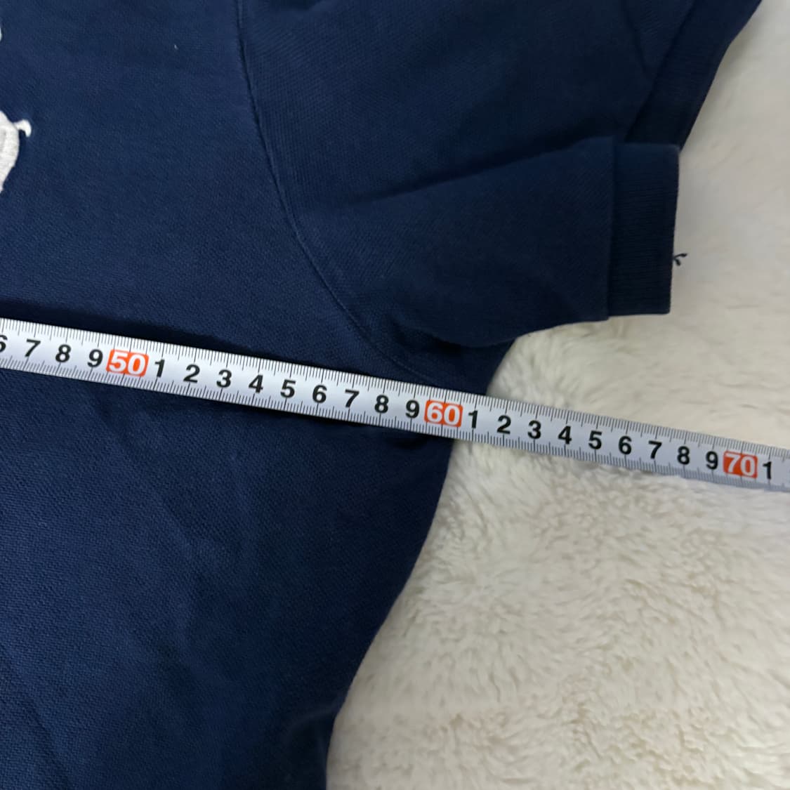 폴로 랄프로렌 빅폴로 카라 반팔 티셔츠 네이비 상품이미지4