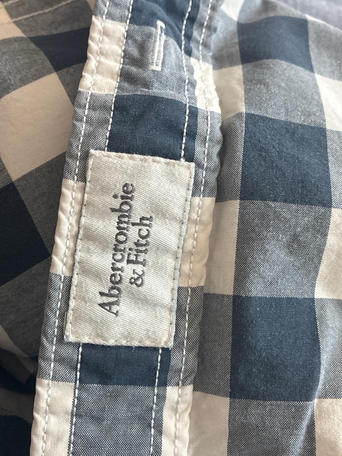 아베크롬비 체크 셔츠 상품이미지5