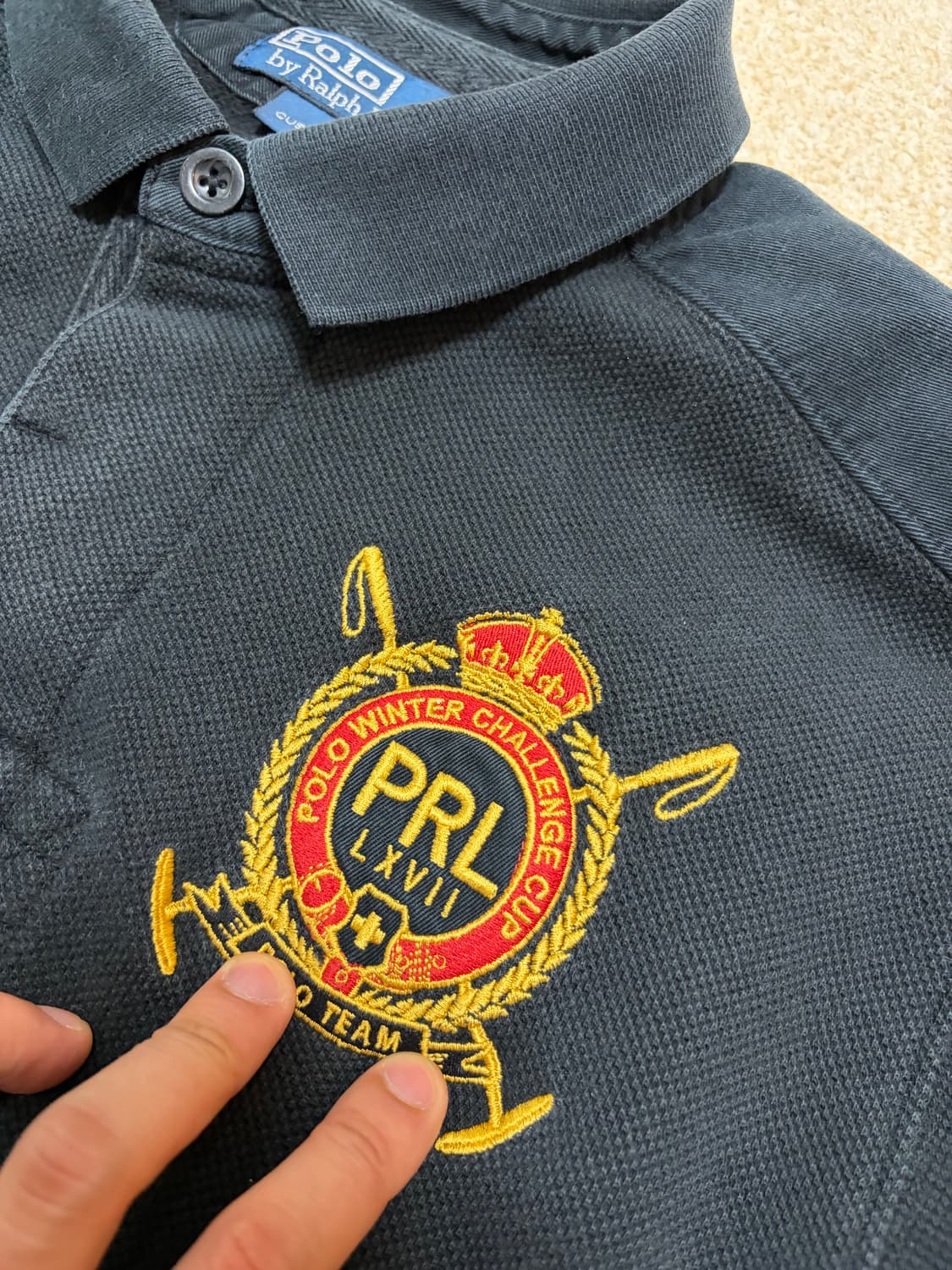 여성Free) 폴로 랄프로렌 머서 빅로고 치프키프 커스텀 크롭티 상품이미지3