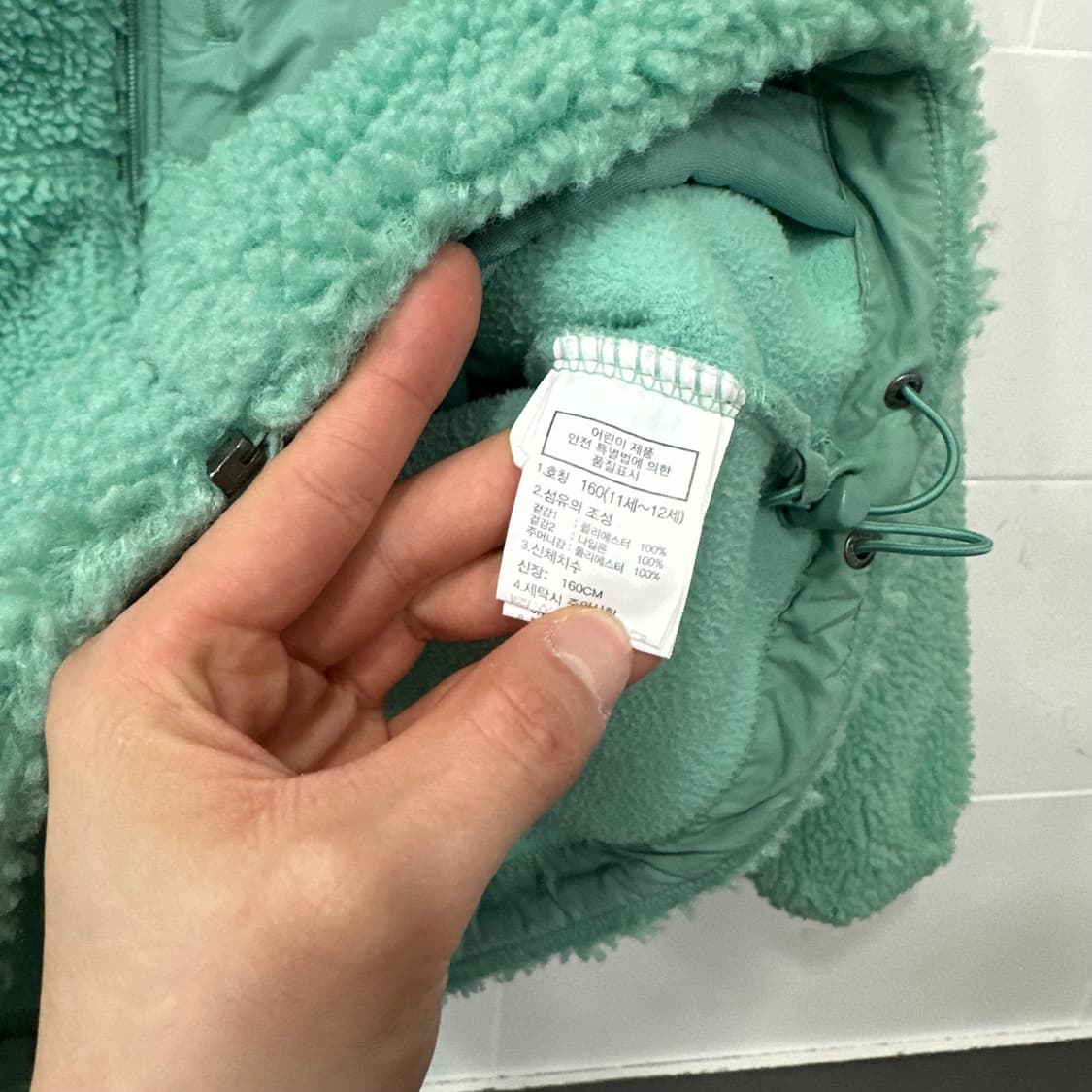 노스페이스 키즈 플리스자켓 여성S 상품이미지3