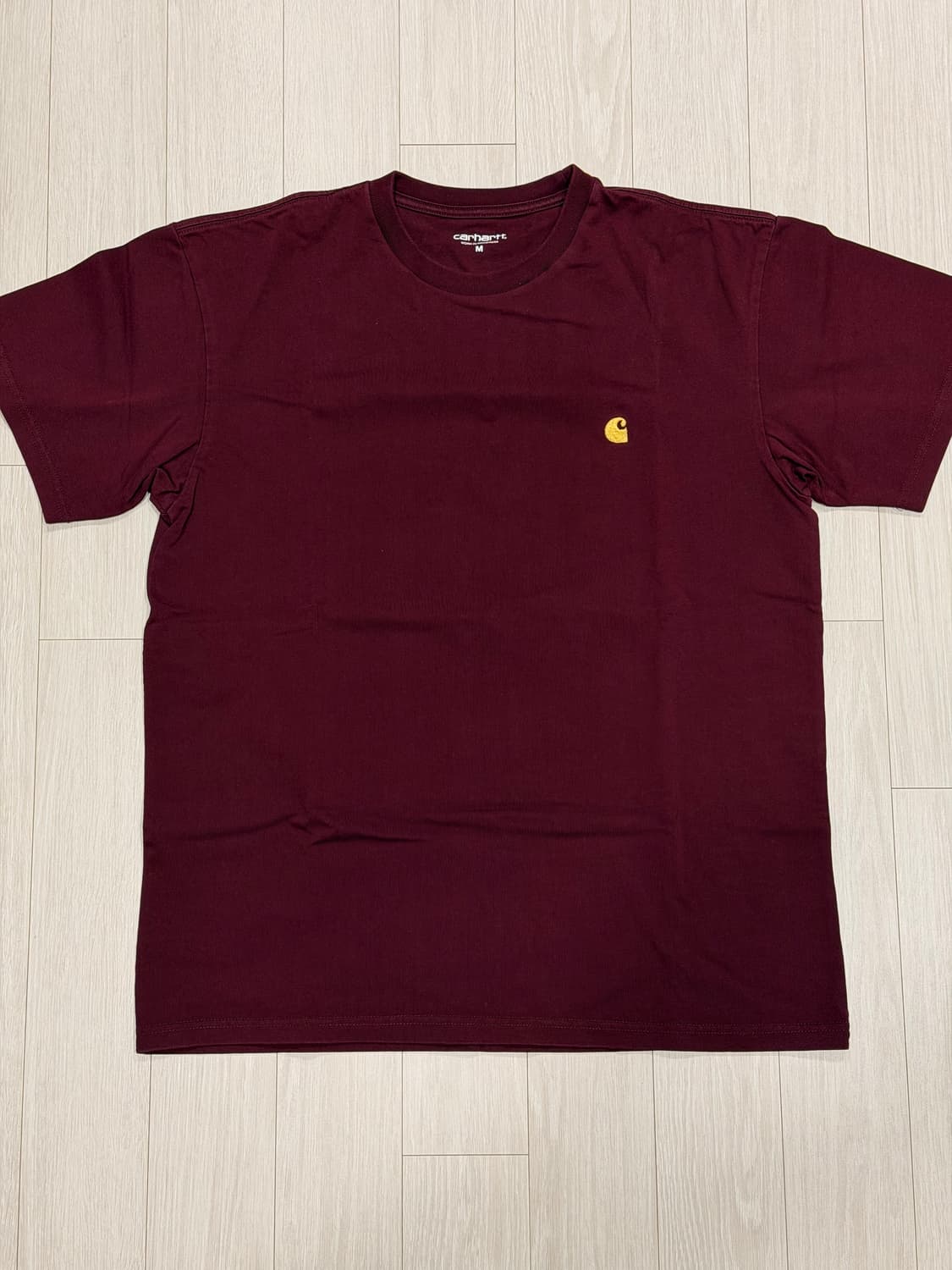 칼하트 윕 매디슨 반팔 티셔츠 와인 상품이미지1