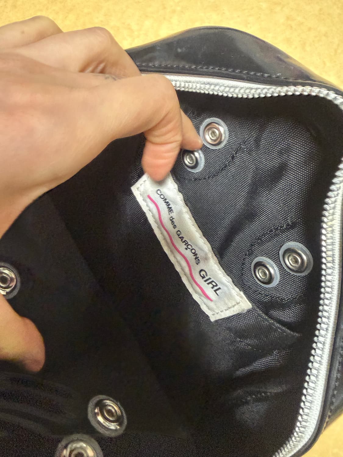 꼼데가르송걸 토트백  상품이미지4