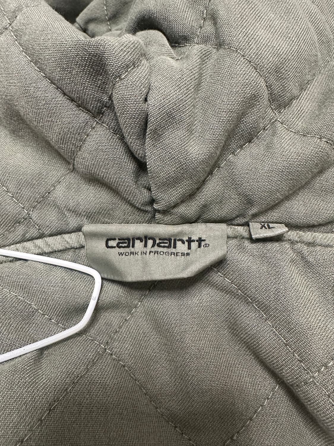 칼하트 wip 후드 비스타 자켓  스모크그린 XL 상품이미지2