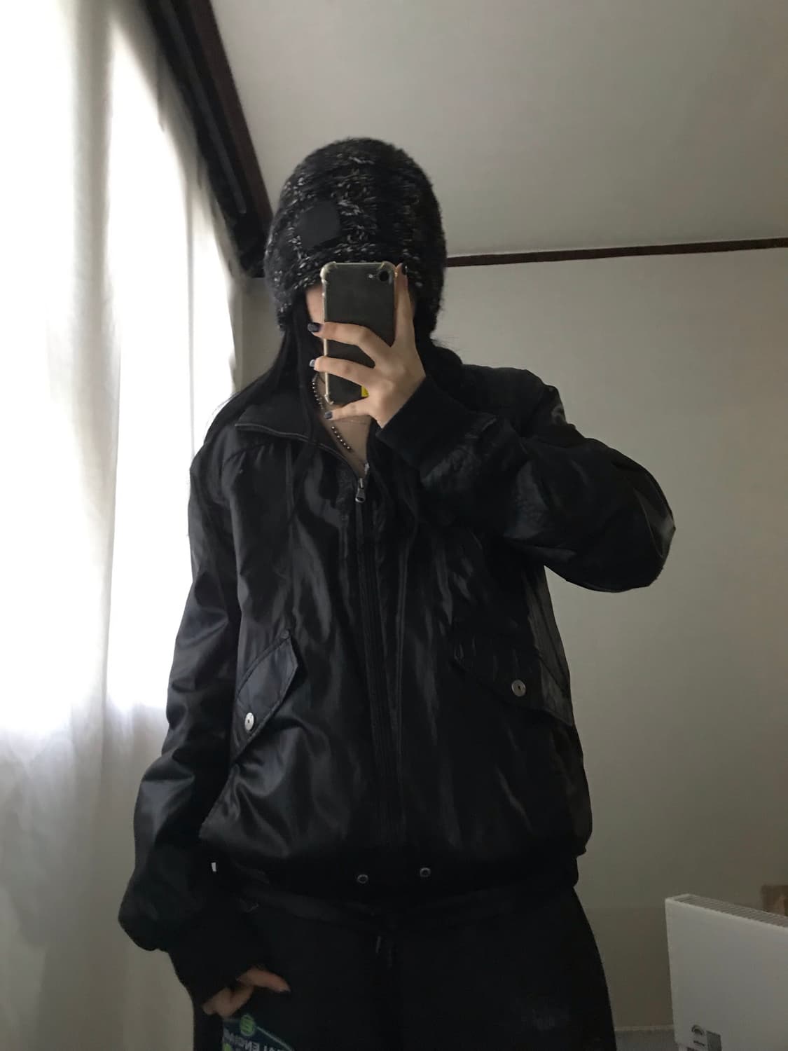 Dohc 블랙 후드 자켓 상품이미지4