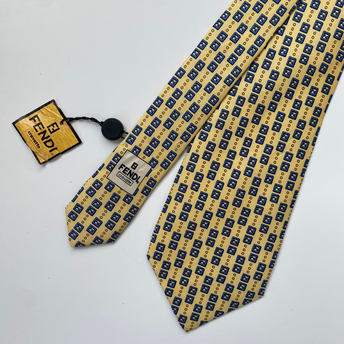 택달린 펜디 (FENDI) FF 모노그램 정품 명품 넥타이 상품이미지1