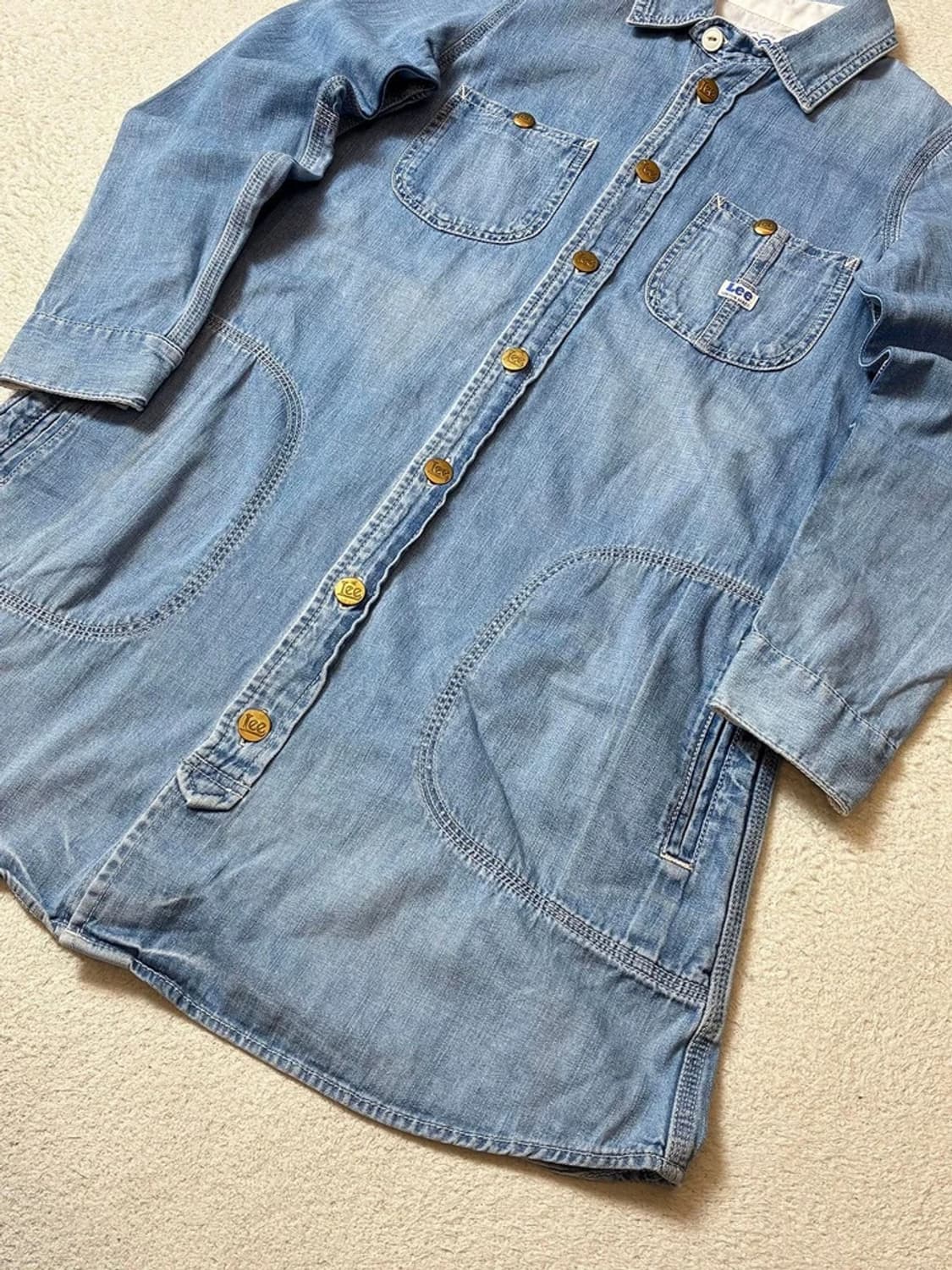 Lee 리 90's 재팬 데님 원피스 PN7509 상품이미지4
