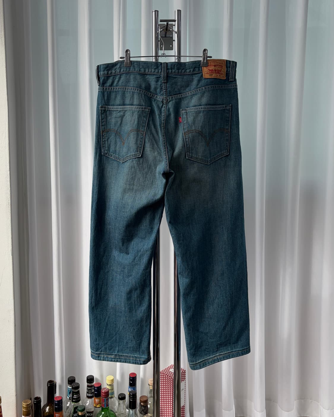[36인치]리바이스 00s 569 루즈 스트레이트 데님 팬츠 상품이미지2