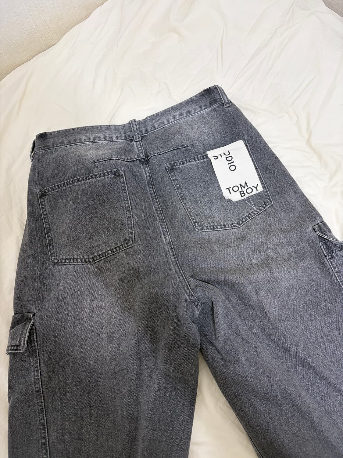 스튜디오 톰보이 와이드 포켓 진 상품이미지2