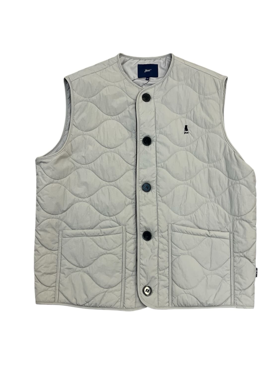 예일 퀄팅 베스트 그레이 XL #csz2263 상품이미지3