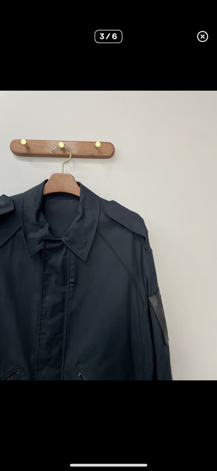 준지 MK3 99 블랙 견장 블루종 자켓 A3119 상품이미지3