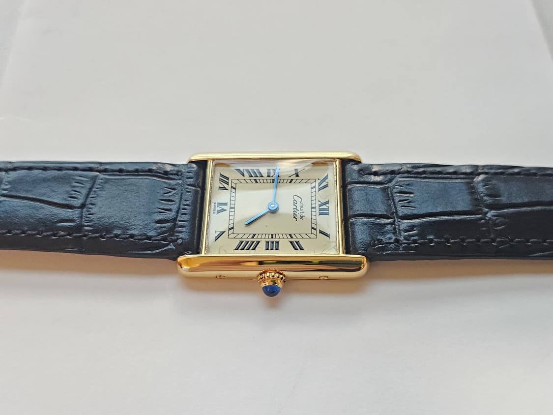 까르띠에 탱크머스트 빈티지 라지 쿼츠 상품이미지3