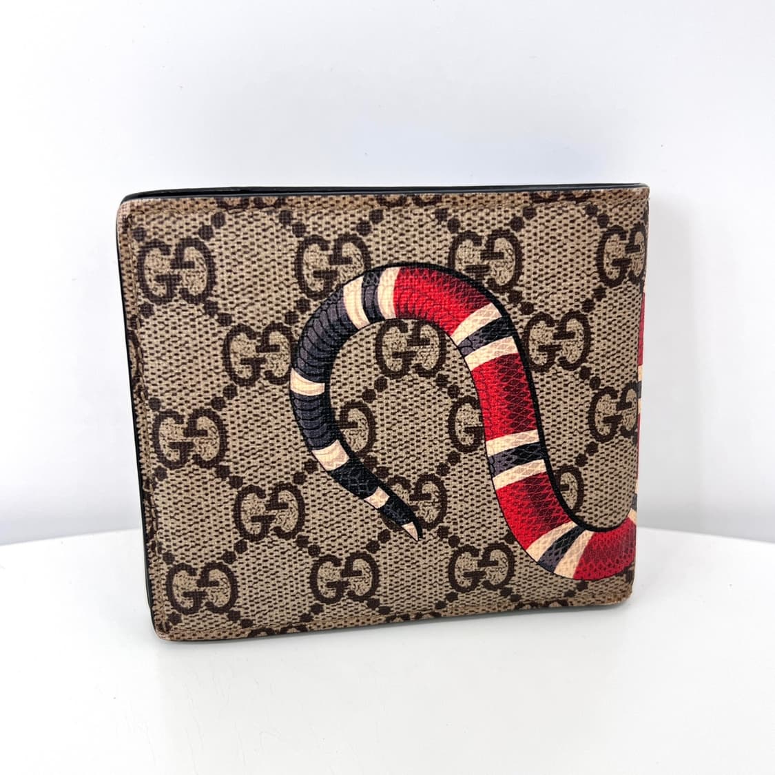 구찌 GG 수프림 스네이크 반지갑 (451268) 상품이미지3