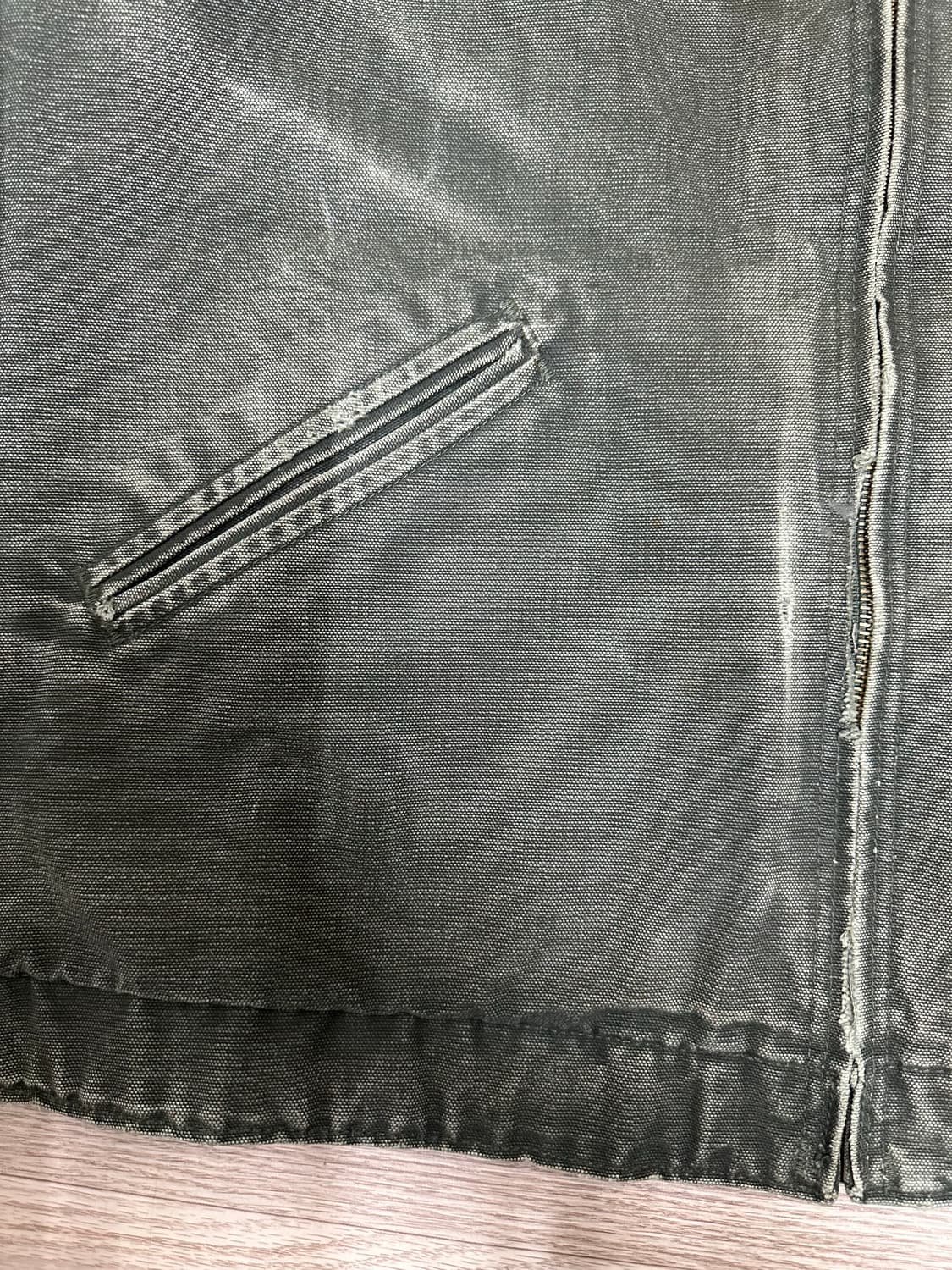 빈티지 칼하트 J97 모스그린 디트로이트 자켓 상품이미지7