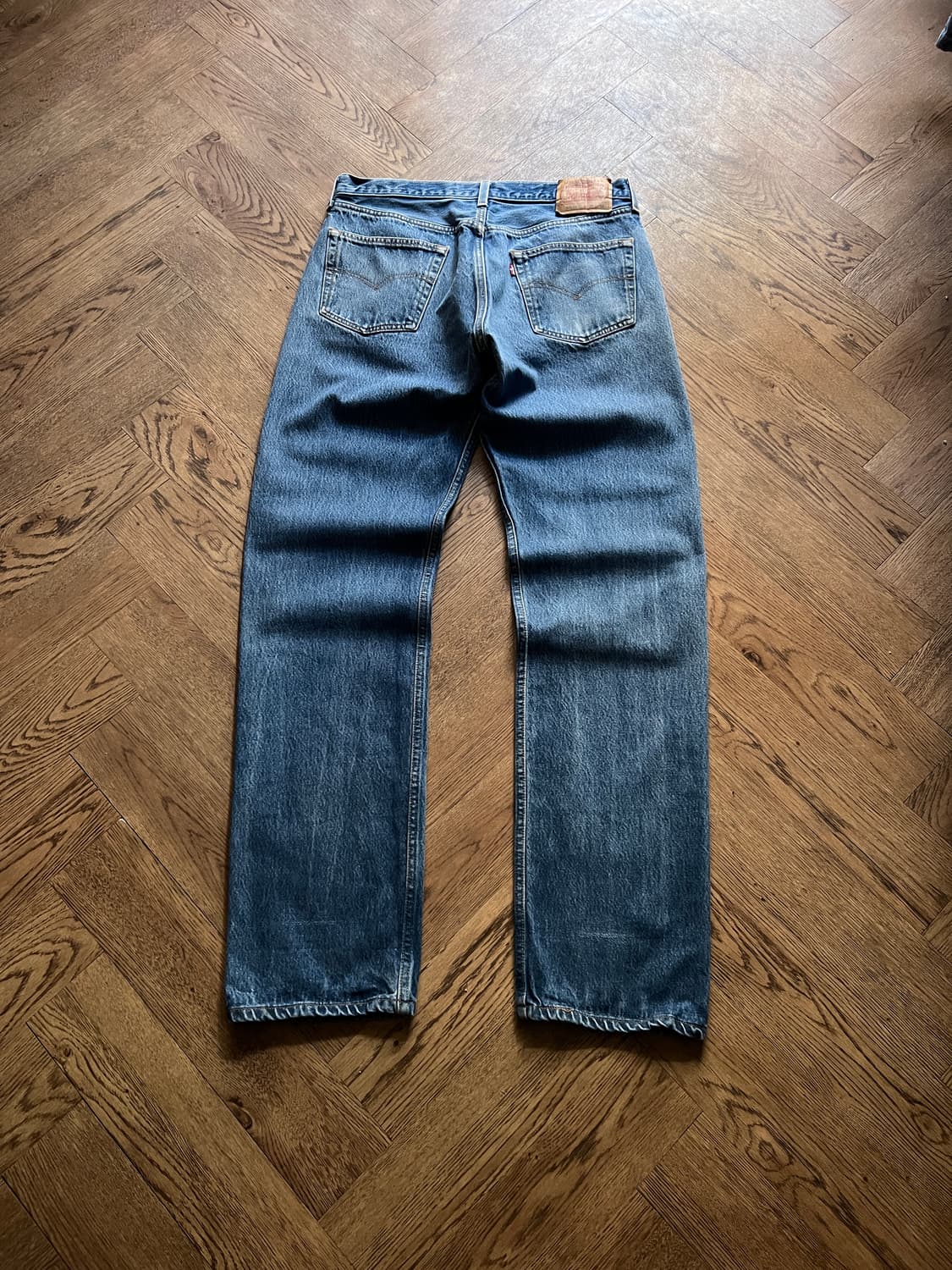 [36]00's 리바이스 501XX 발렌시아 555 팩토리 데님 팬츠 상품이미지8