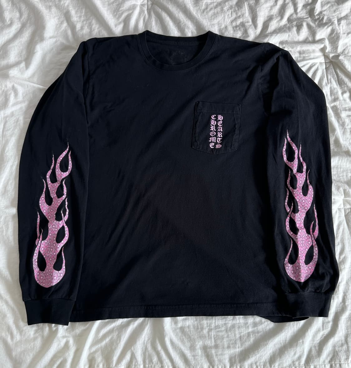 vintage chrome hearts flame LS 상품이미지3