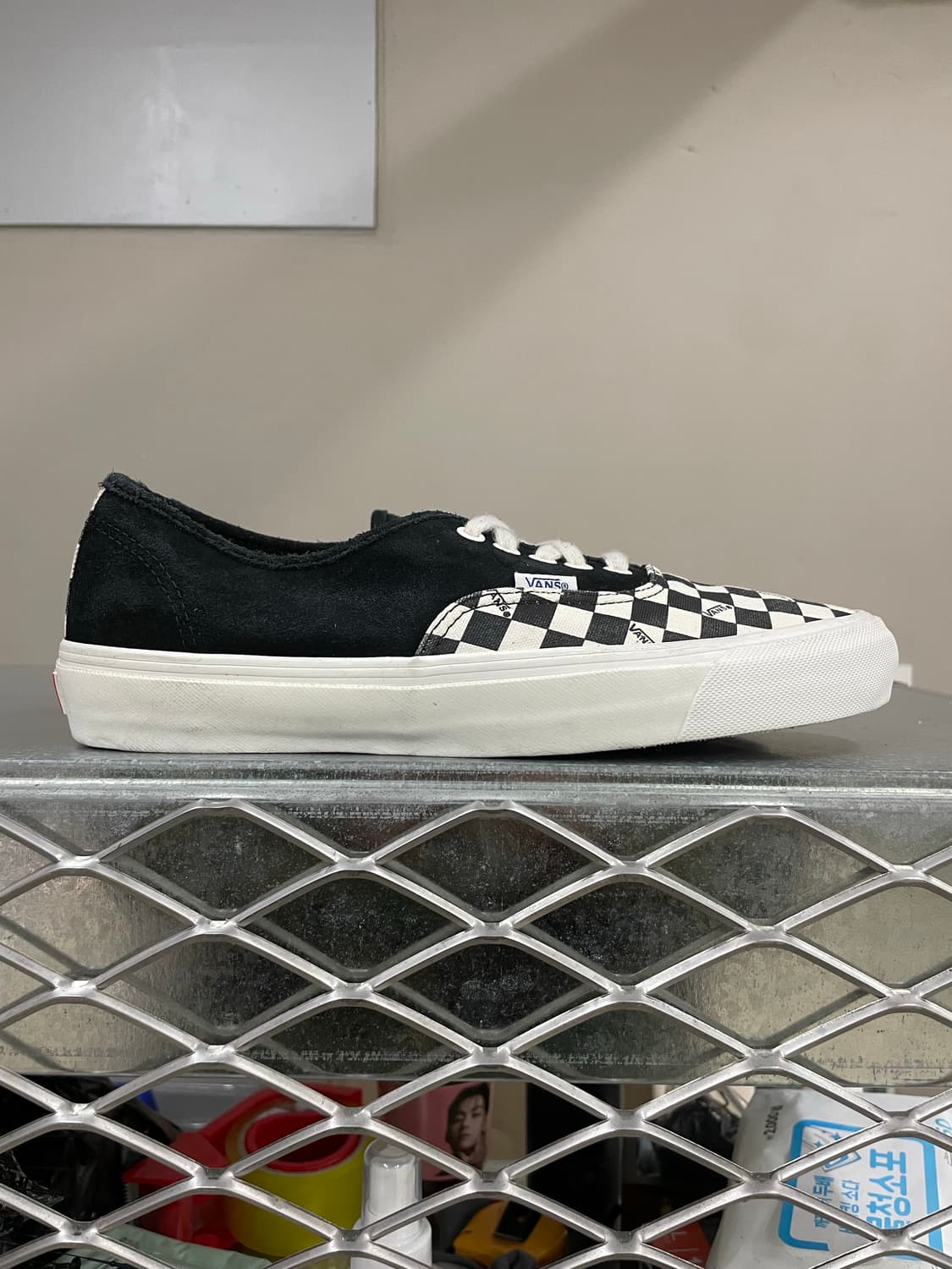 반스 볼트OG 어센틱 블랙 체커보드 토 275 (gr-4219) 상품이미지4