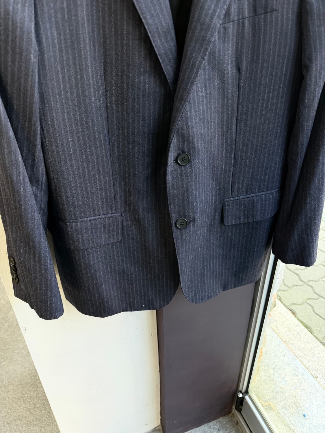 52/ 루이비통 스트라이프 2B 울 블레이저 상품이미지6