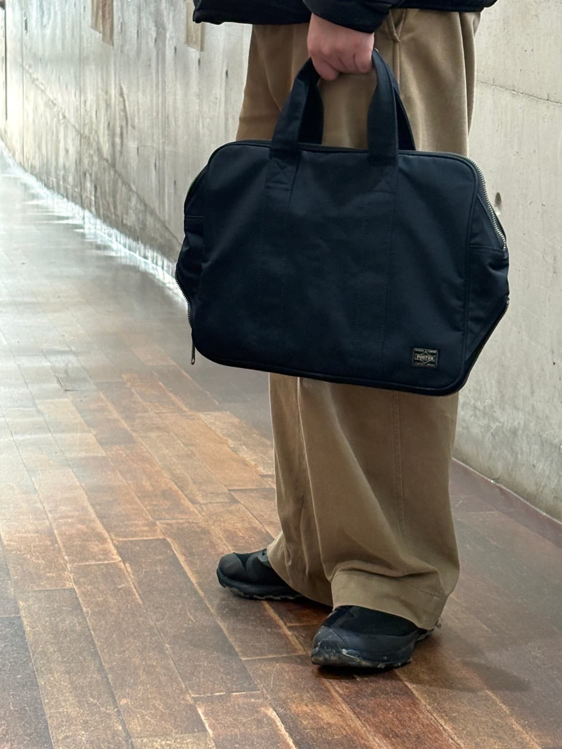 (연말할인🖤)요시다 포터 x 찰리 브라운 보스턴백 상품이미지1