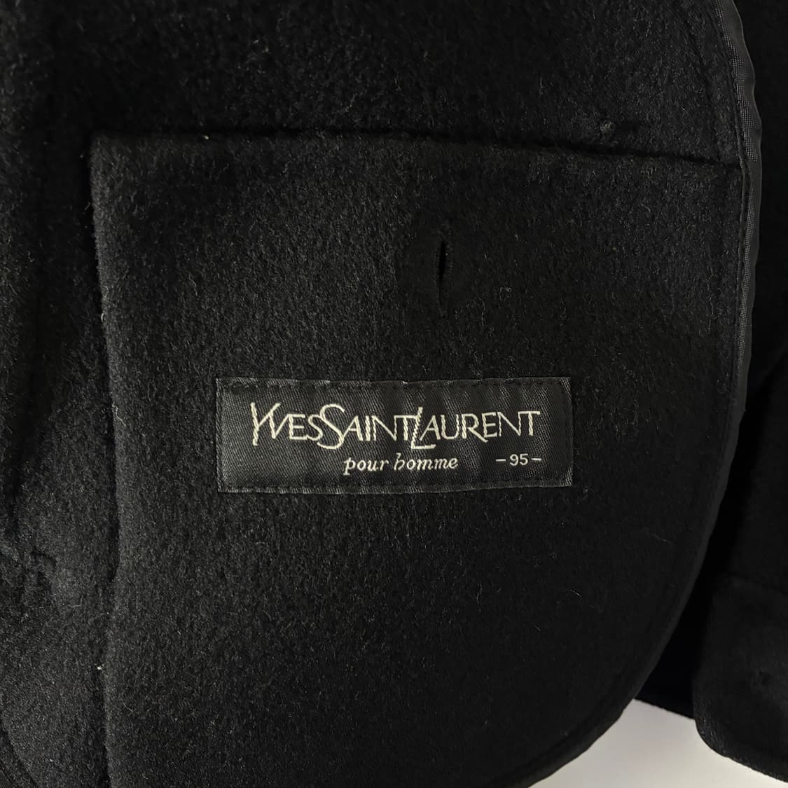 Yves Saint Laurent  입생로랑 블랙 울 블루종 자켓   상품이미지5