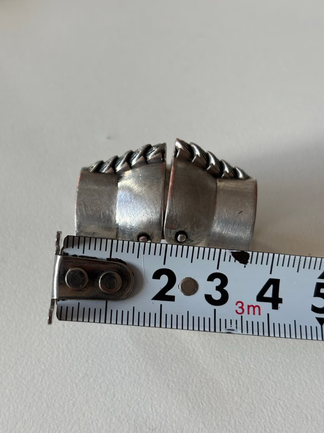 Vtg Medieval Armor Ring 상품이미지8