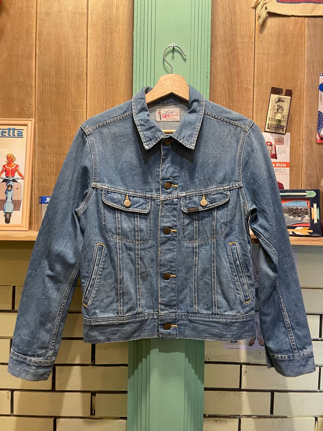 Lady Lee Riders Vintage Denim Jacket 상품이미지1