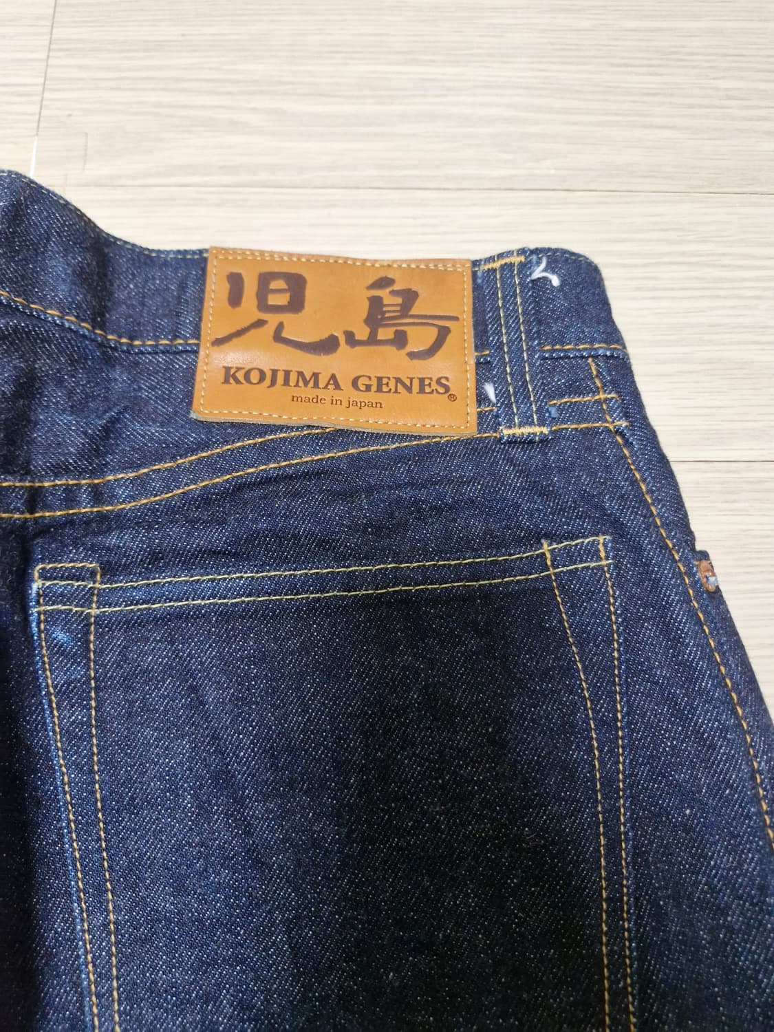 [33] 코지마진즈 블루 셀비지 데님 1회착 새상품급 상품이미지3