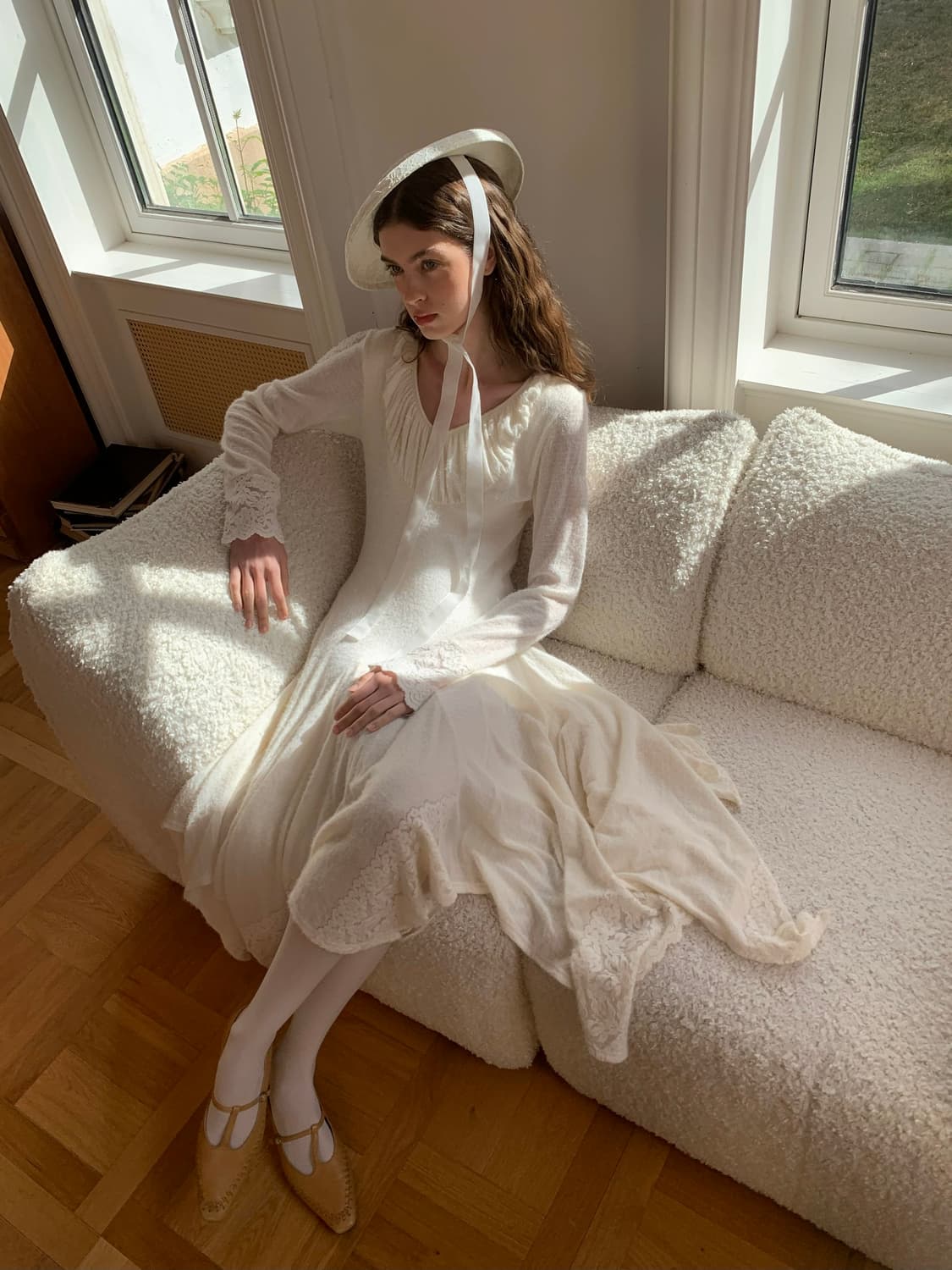 Jelloo 니트 원피스 상품이미지4