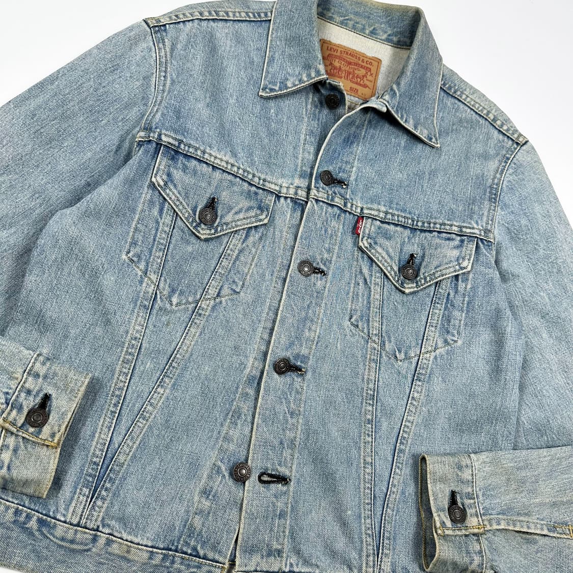 90s 리바이스 재팬 오리지널 빅E 3세대 데님 트러커자켓 상품이미지3