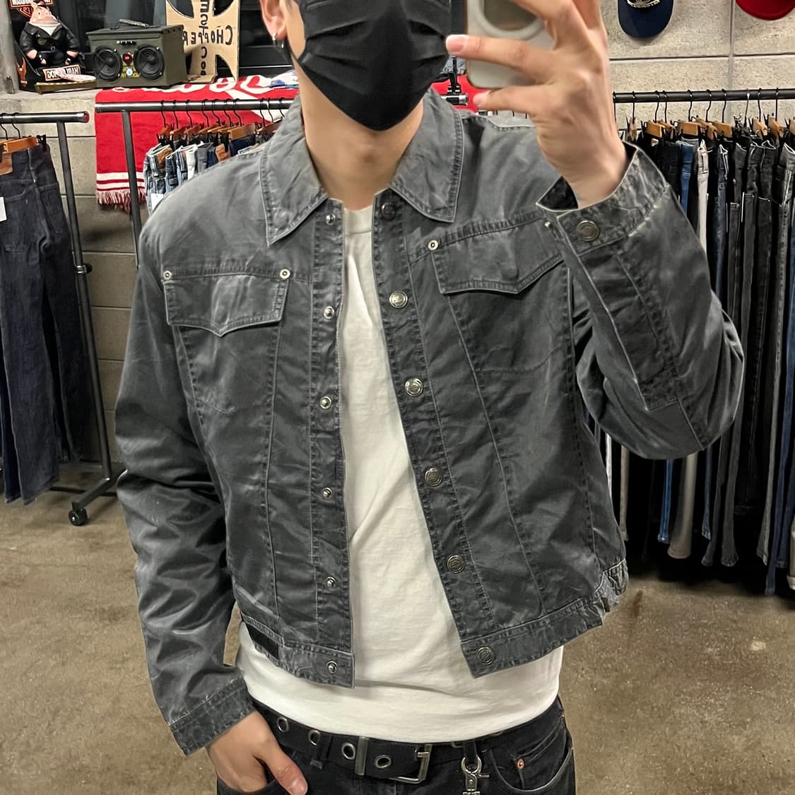 할리데이비슨 나일론 트러커 자켓 (100-105) 상품이미지8