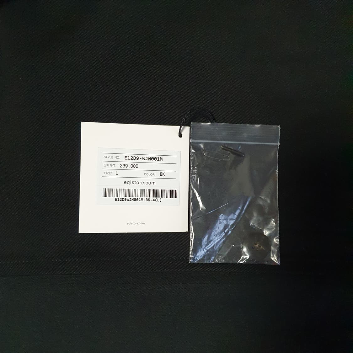 [L] ESSENTIAL by EQL 코튼 해링턴 자켓 상품이미지10