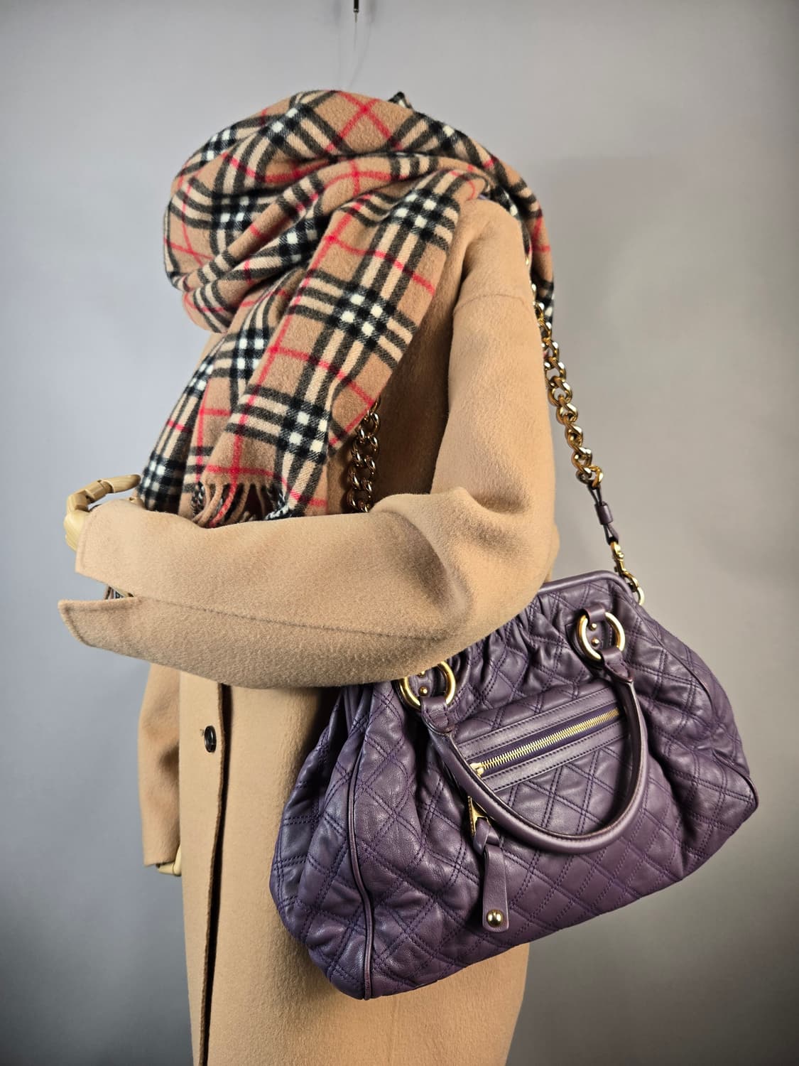 마크제이콥스 스탐백 라지 램스킨 퀼팅 체인백 가방 정품 스탐 상품이미지1