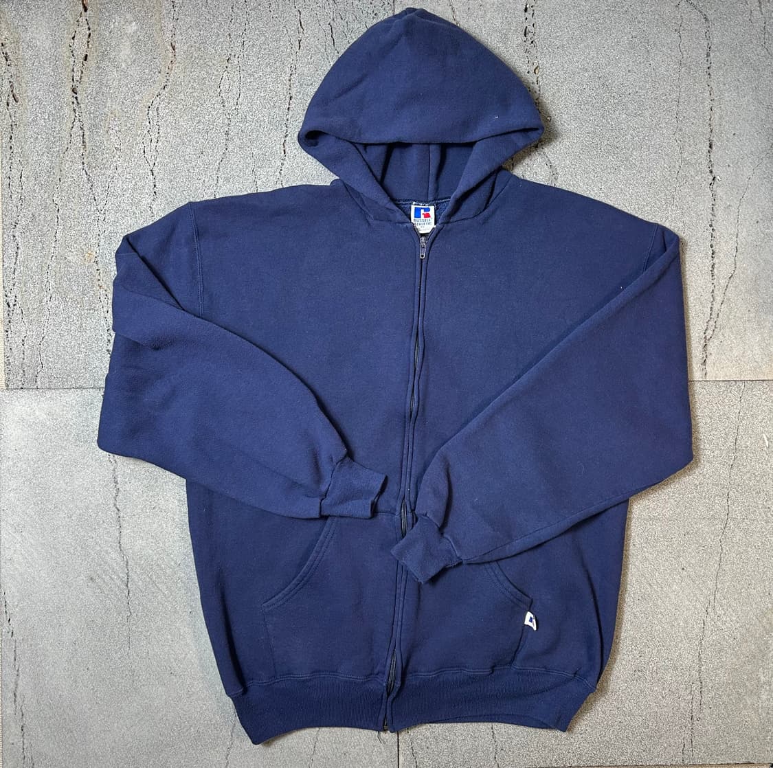 USA 90년대 추정 제품 러셀 애슬레틱 후드집업 판매 상품이미지3
