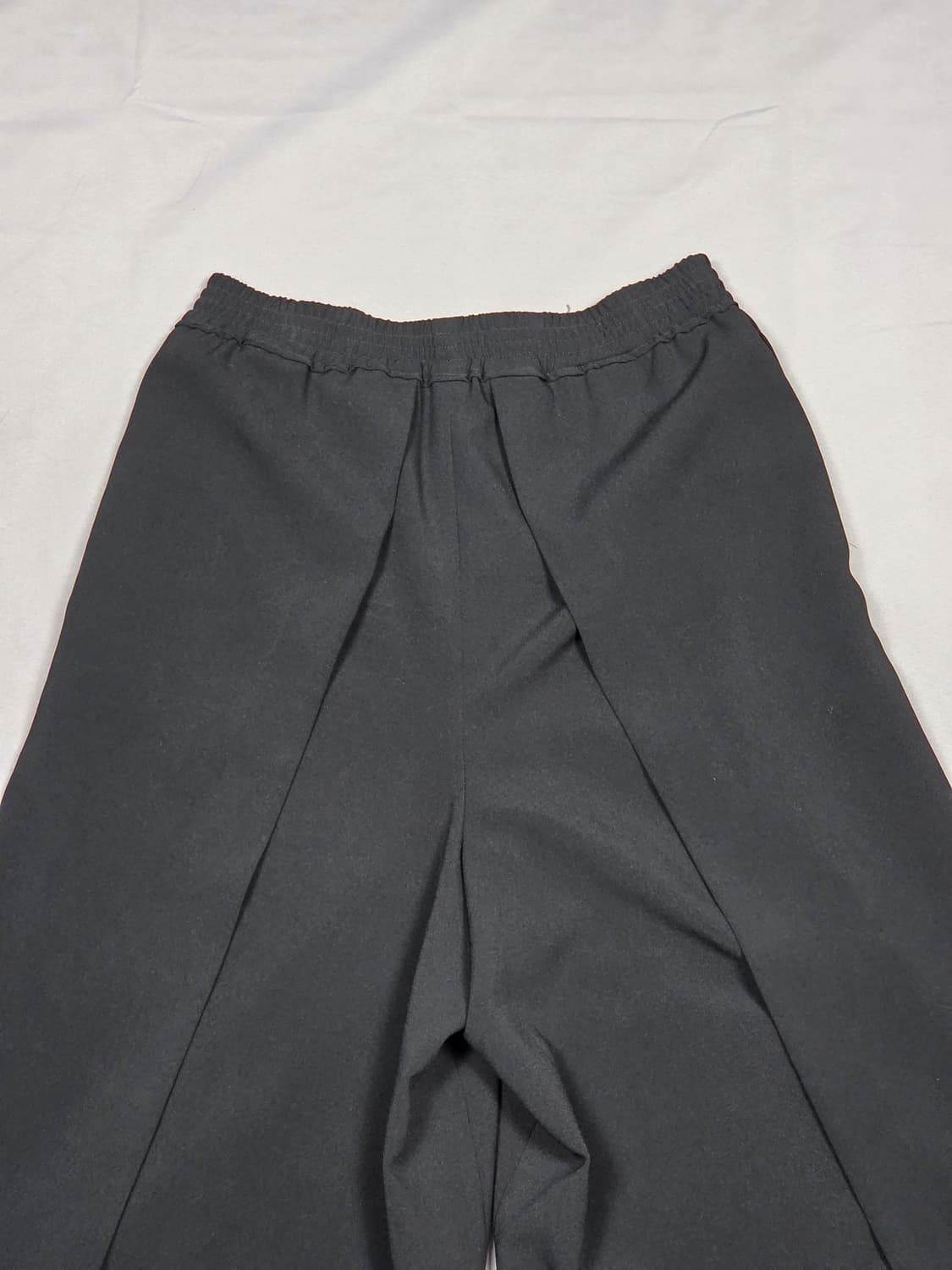 [시스템] 백 슬릿 밴딩 와이드 팬츠 | S00106 상품이미지6