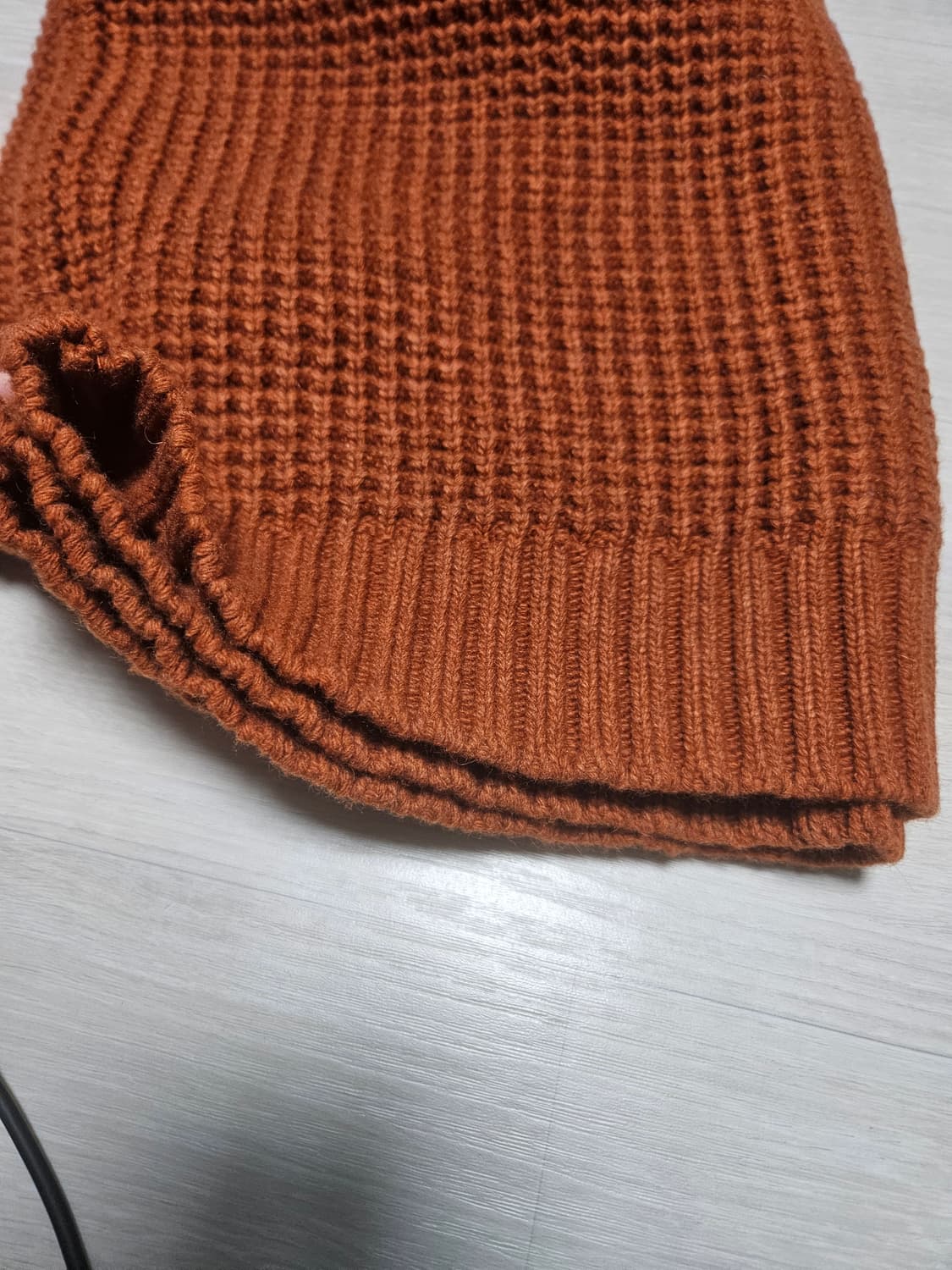 [L] 에스피오나지 와플니트 오렌지 상품이미지5