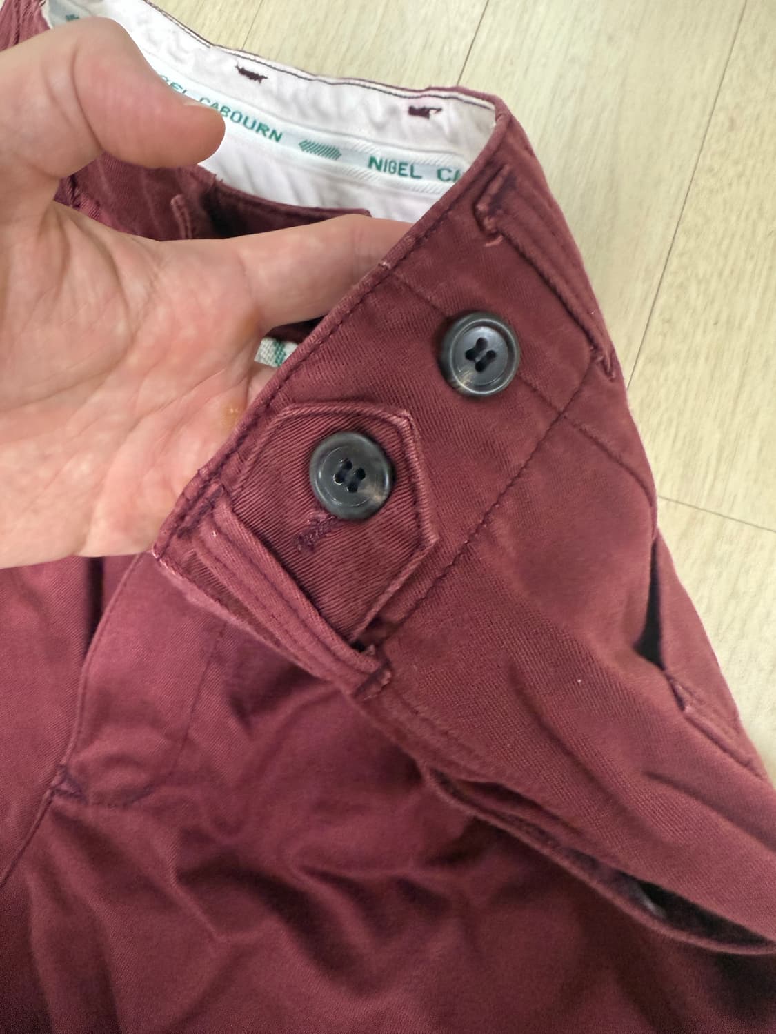 나이젤카본 와인 치노팬츠 상품이미지3