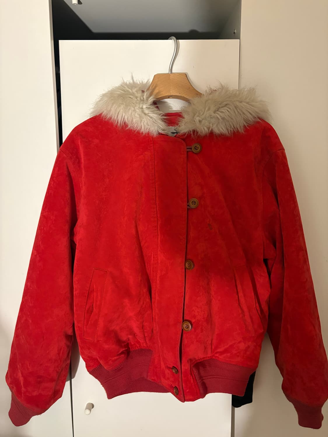 80S HAI sporting gear Fur Jacket 상품이미지2