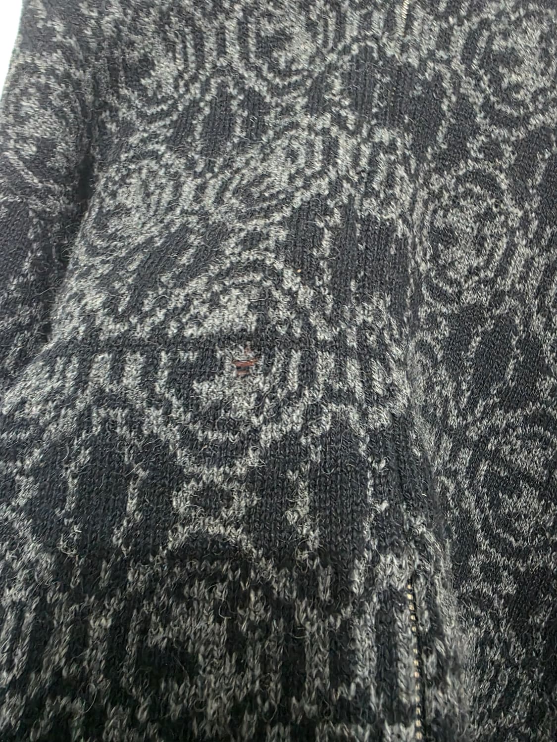 80s CDGH zip cardigan 상품이미지9