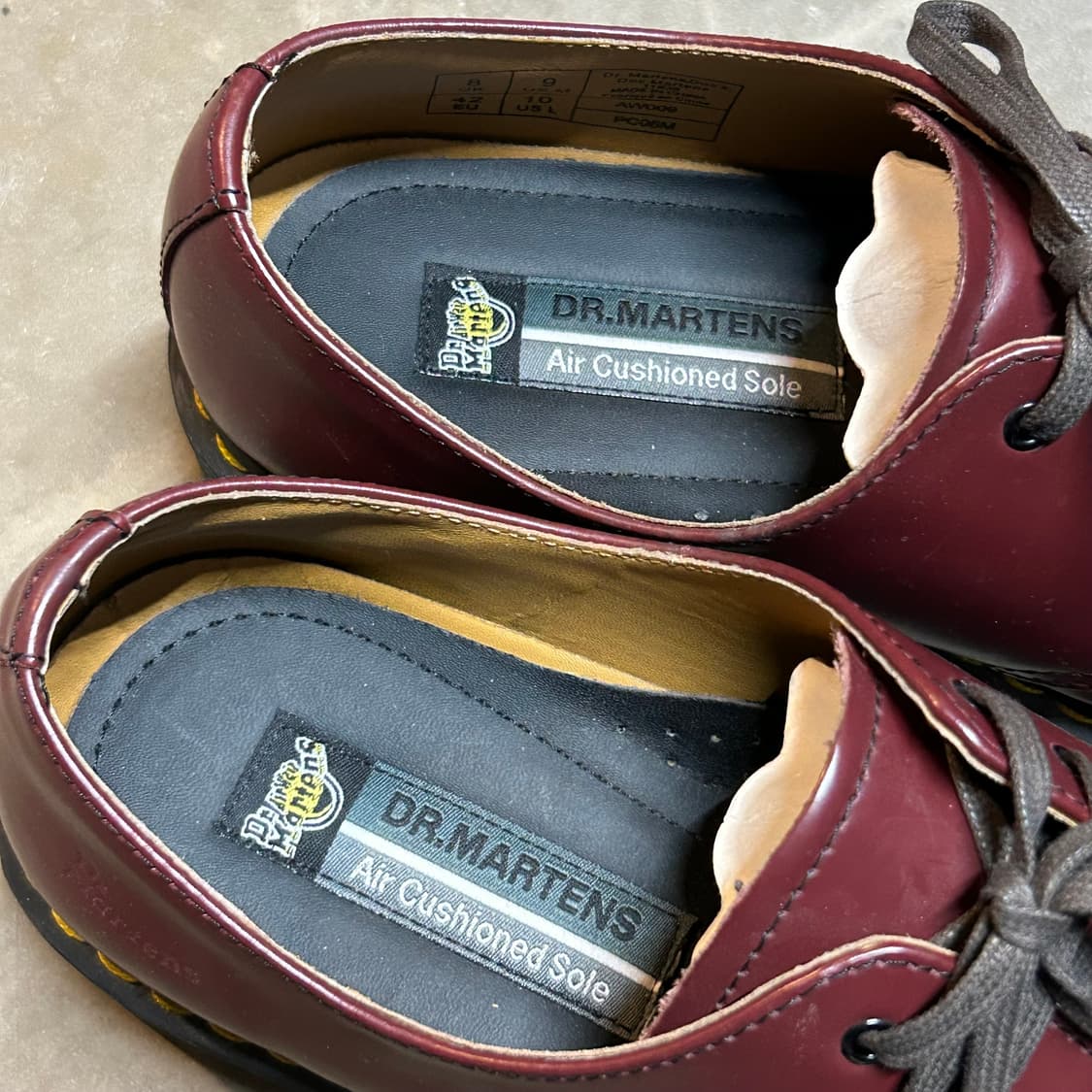 닥터마틴 1461 스무스 3홀 체리레드, 버건디 (UK8 / 270) 상품이미지7