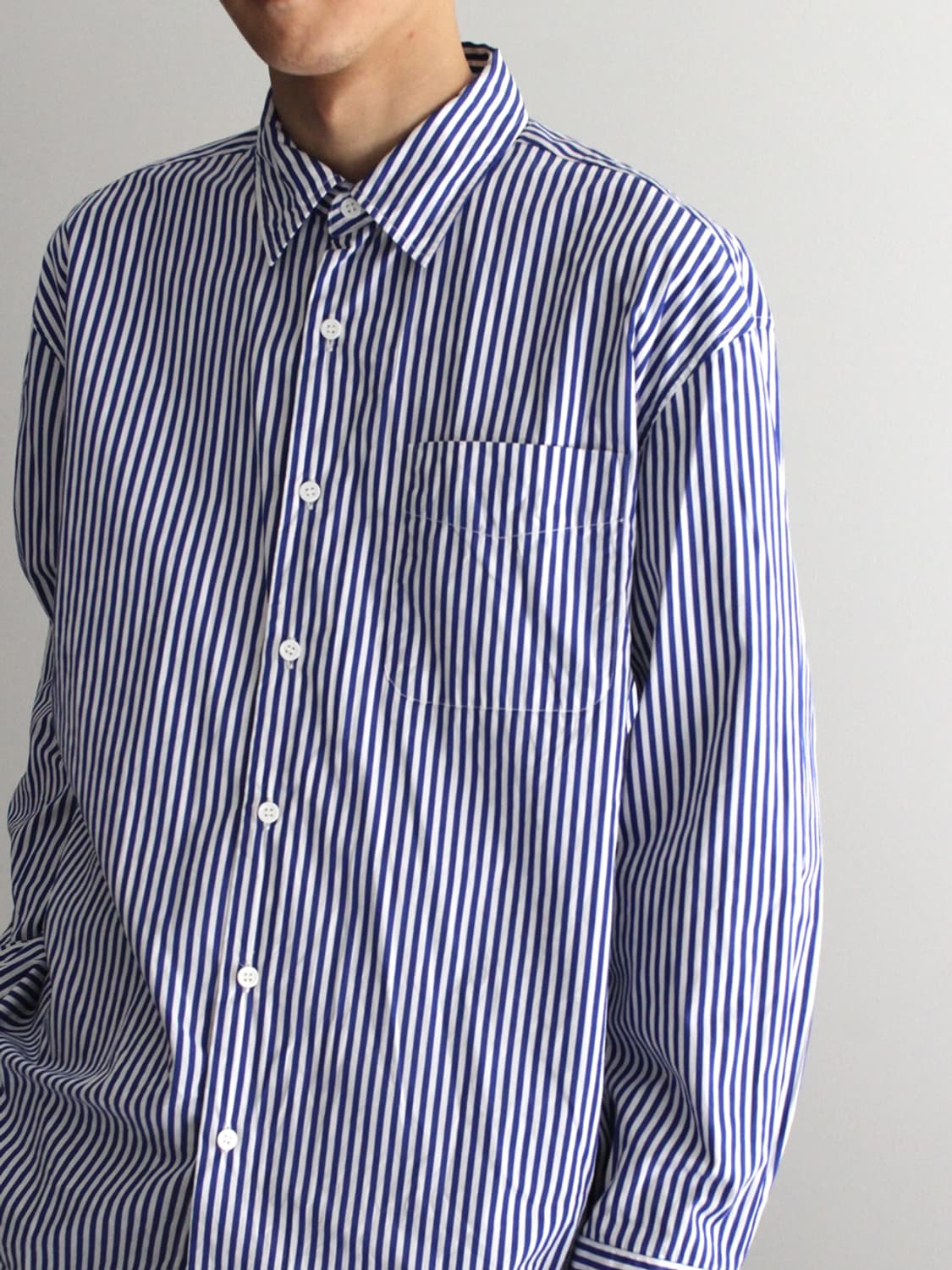 M) 요코 사카모토 스트라이프 셔츠 상품이미지6