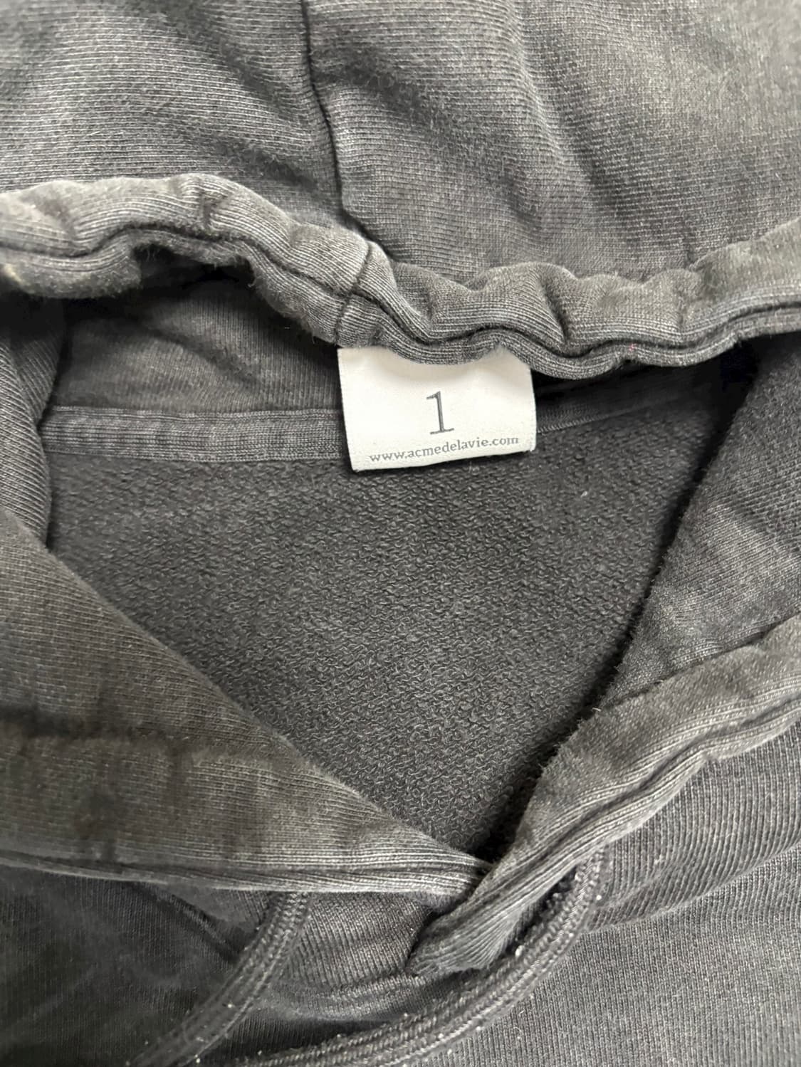 아크메드라비 후드티 블랙 상품이미지8