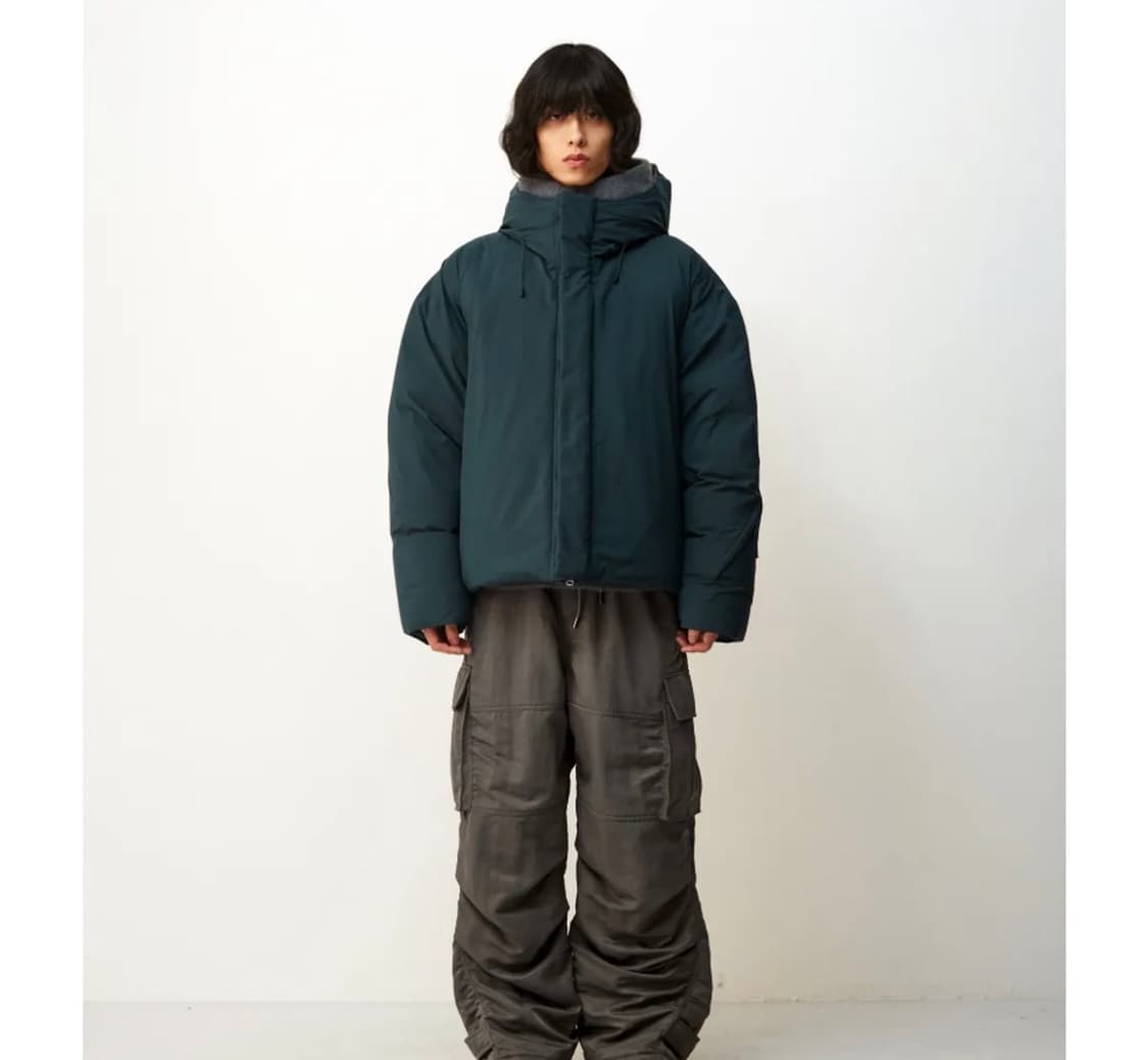 쿠어 워터 리펠런트 구스다운 점퍼 S (터콰이즈) 상품이미지2