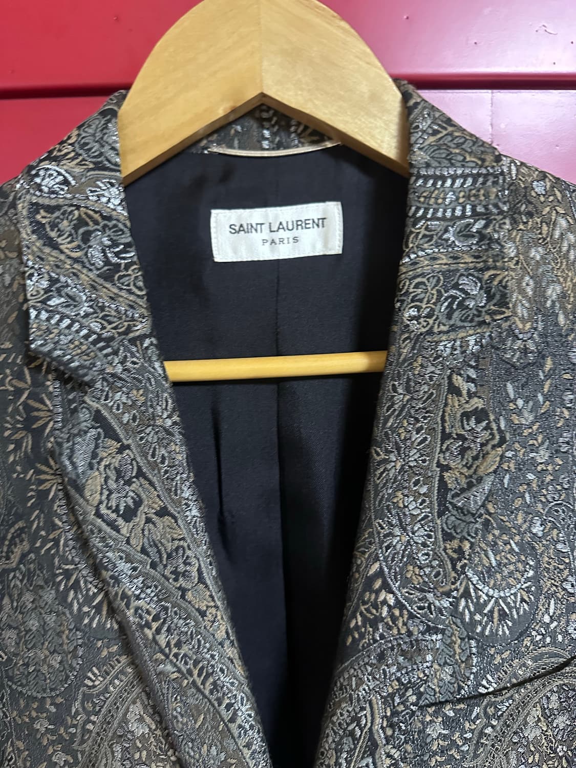 생로랑 페이즐리 자켓 46 상품이미지2