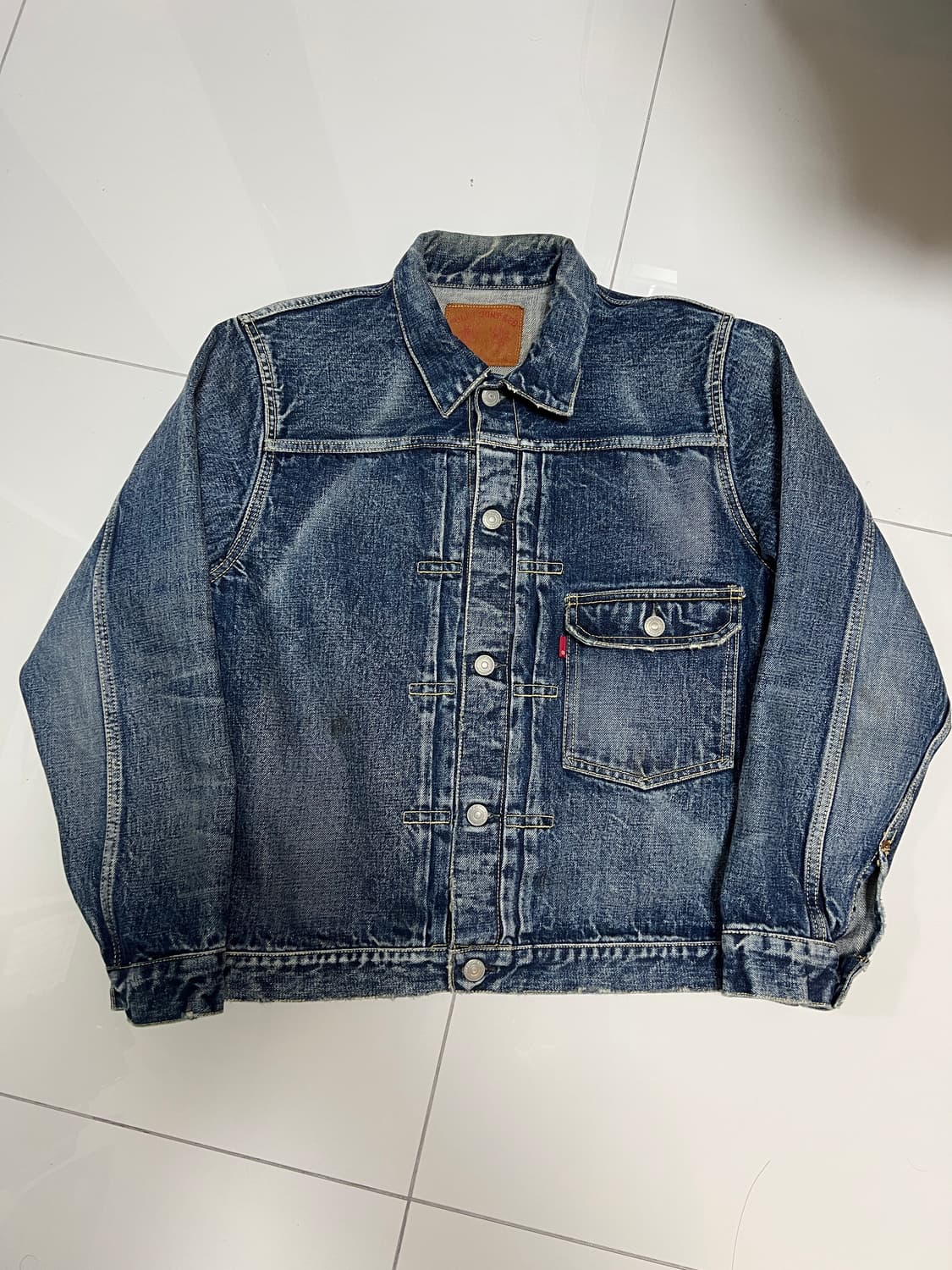 택포28) 풀카운트 2107 피어오브 더 다크 1세대 데님자켓 38 상품이미지1