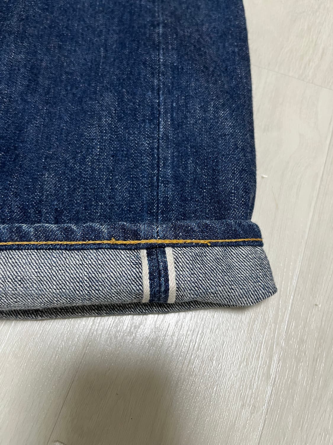 오어슬로우 105 원워시 셀비지 3사이즈 상품이미지3